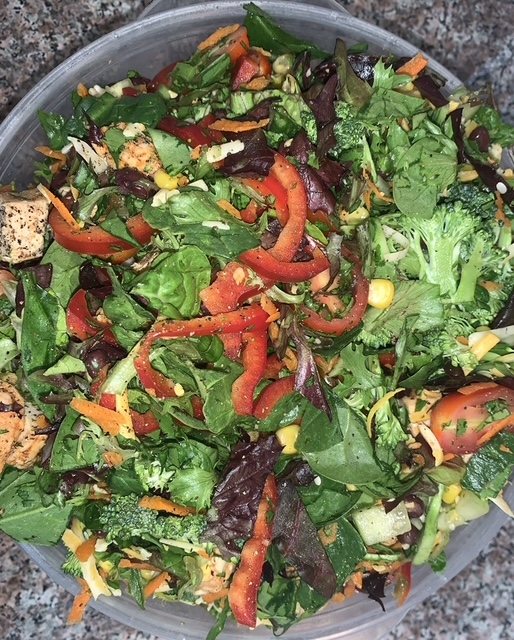 A garden salad